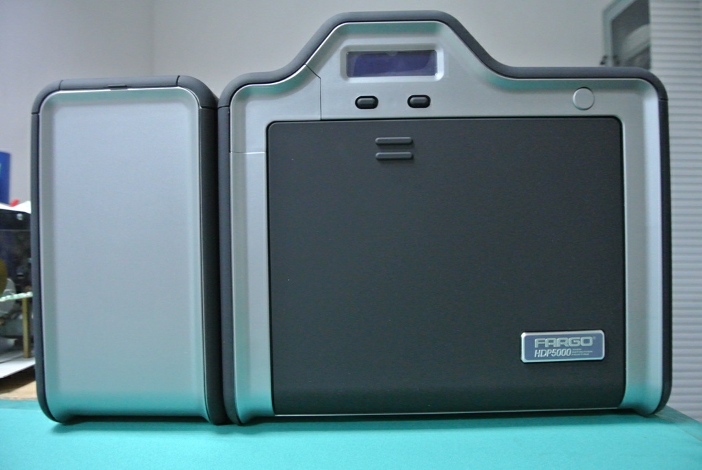 fargo hdp5000 id card printer driver
